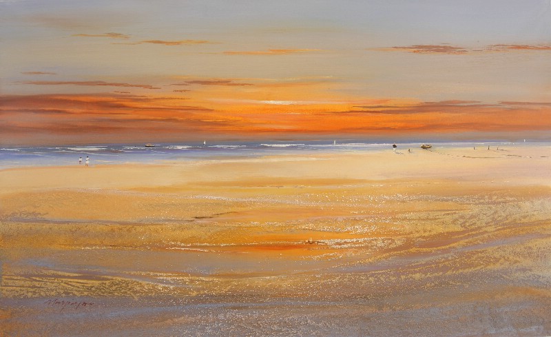 Wonderful Morning At The Beach