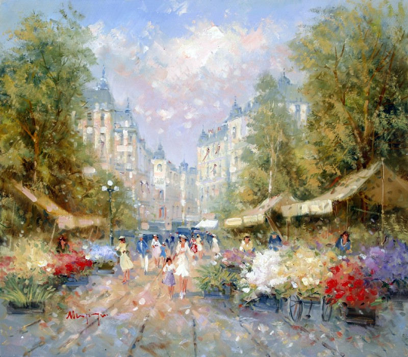 Walking Though The Market