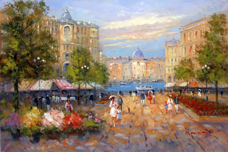 Summer Near The Canal