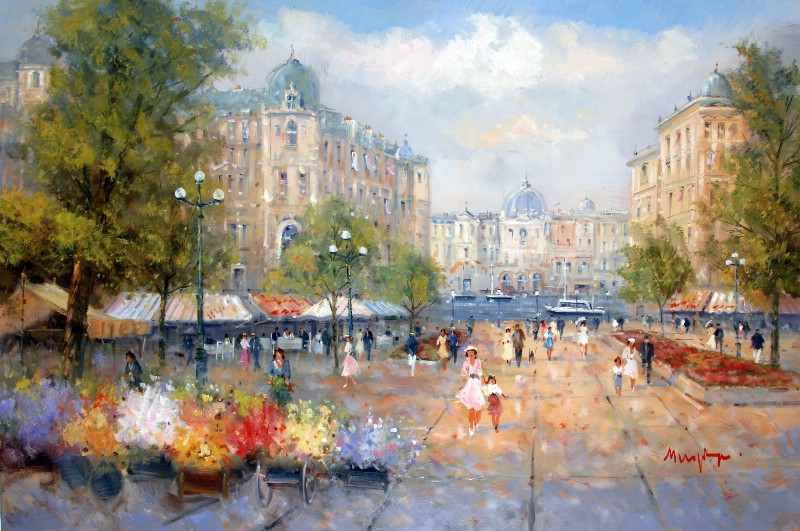 City Vieu To The River