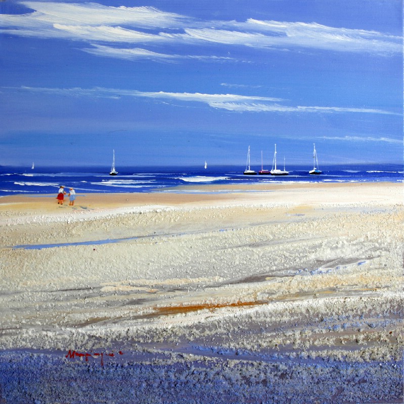 Playing Of The Beach