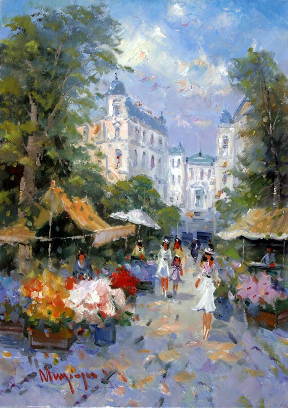 Market In Southern France