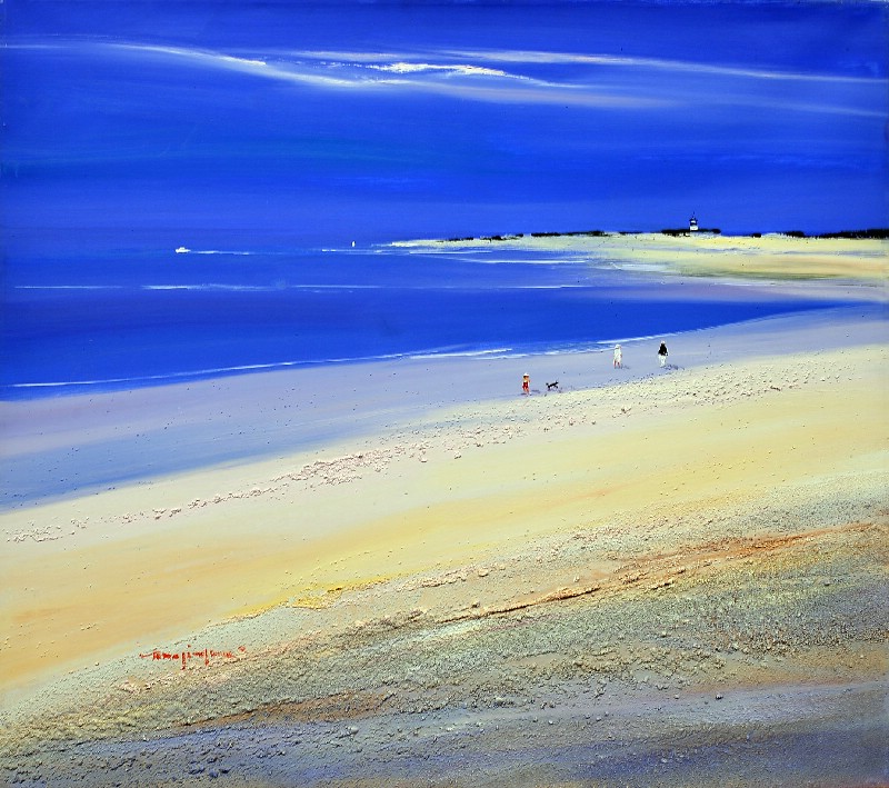 The Dog Enjoys The Watertime