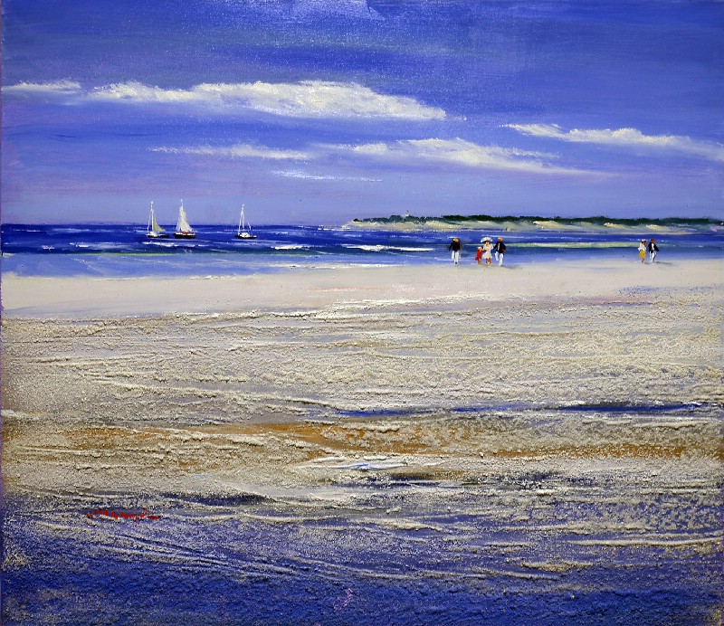 Enjoying The Seaside