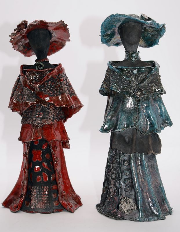 Dame med hat stk pris