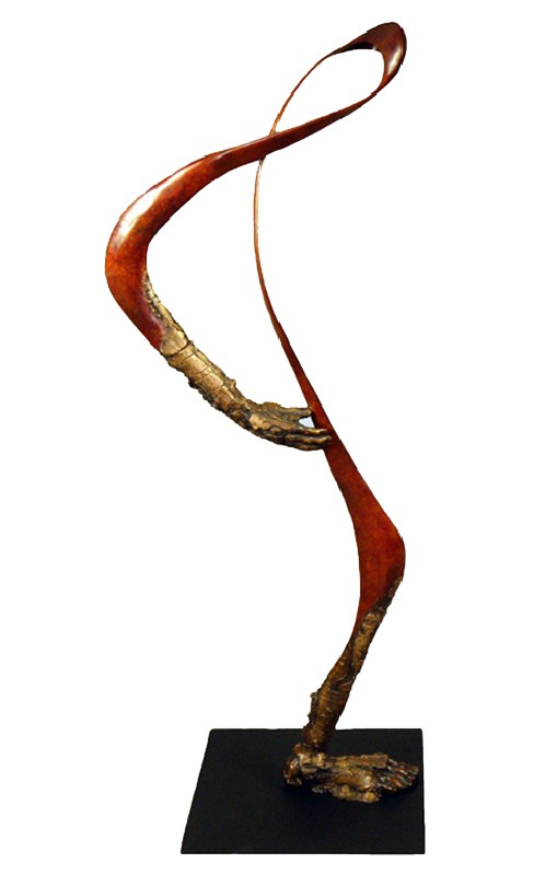 Long Lost - Bronzeskulptur