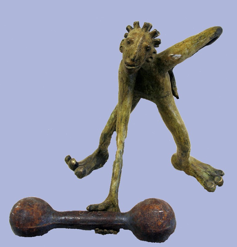 Strong Man - bronzeskulptur