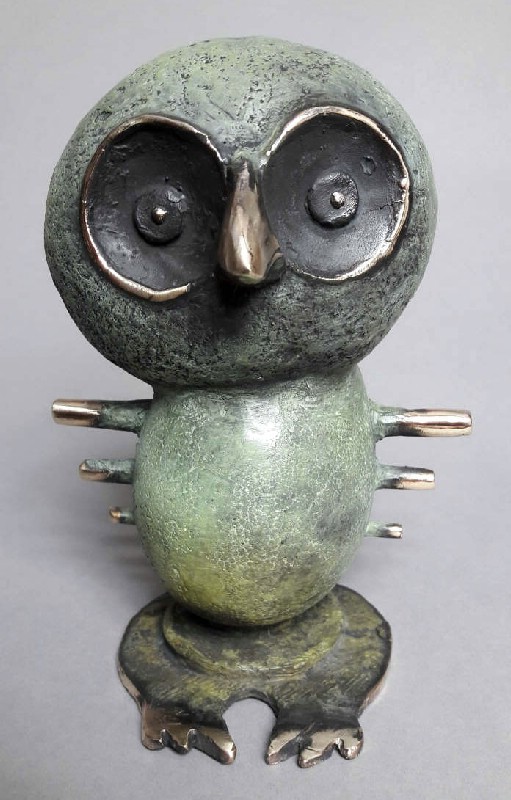 Green Round Owl