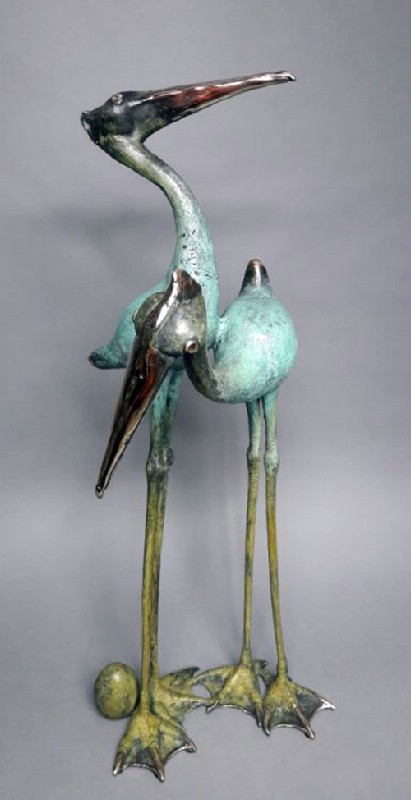 High Birds With An Egg