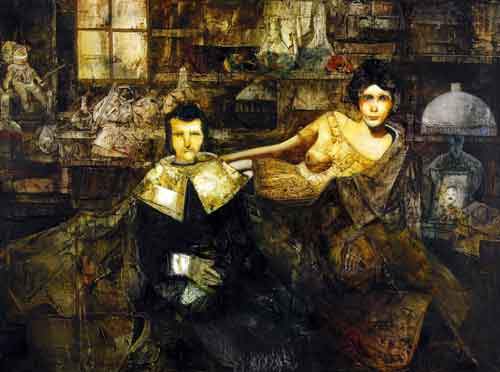 Olympia - Olie på lærred