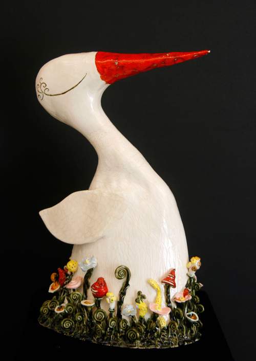 Ny på vej - Keramiske skulptur