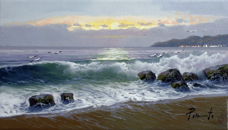 Evening At The Beach