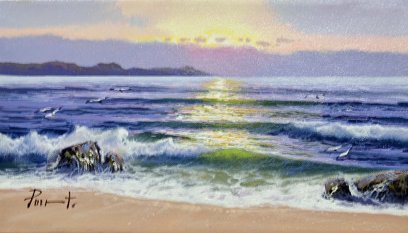 Morning At The Beach