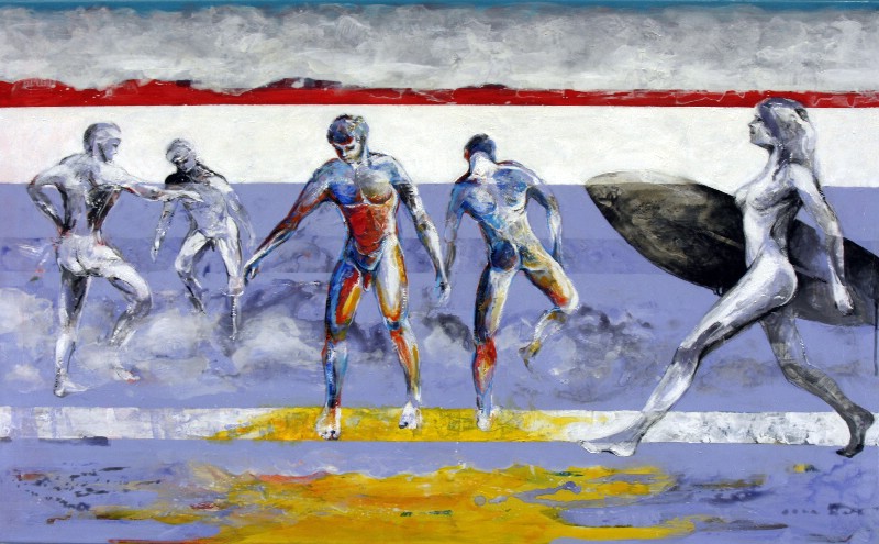 Time To Edvard Munch - The Bathing Men