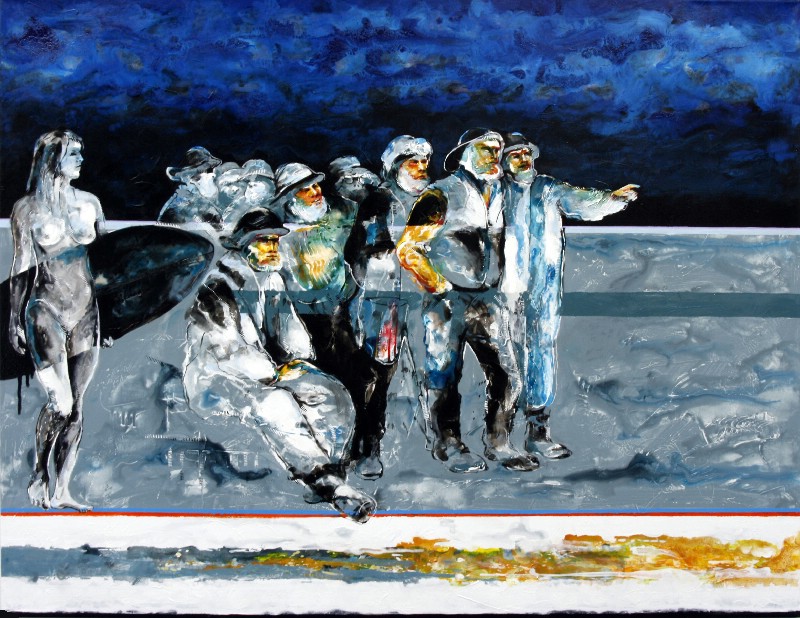 Will He Weather The Point II - Michal Ancher