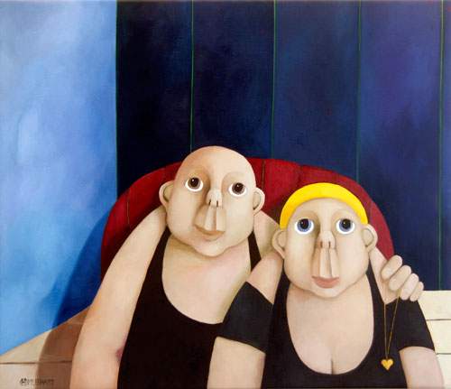 Pigen med de blå øjne