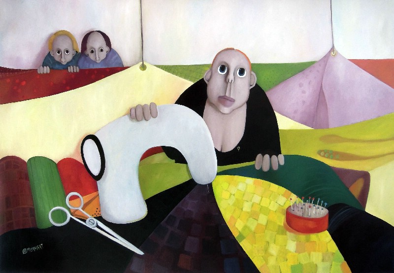 Maskinen - eller kvinden der syede sine egne mænd