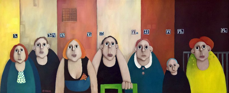 Den halve hanekyllings gade