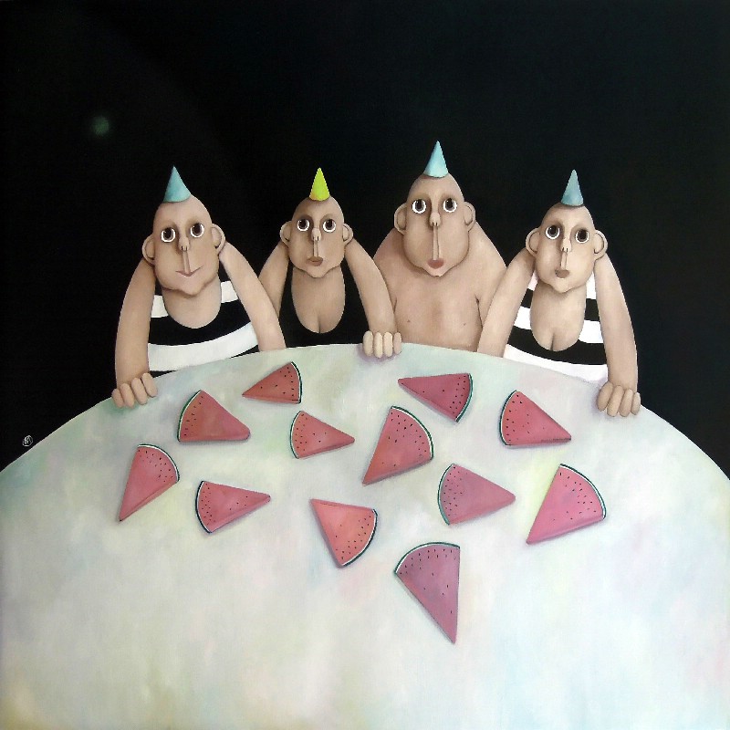 Vandmelon feder ikke