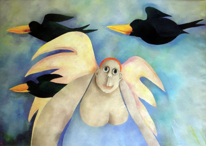 Fuglene fra pastelbjerget