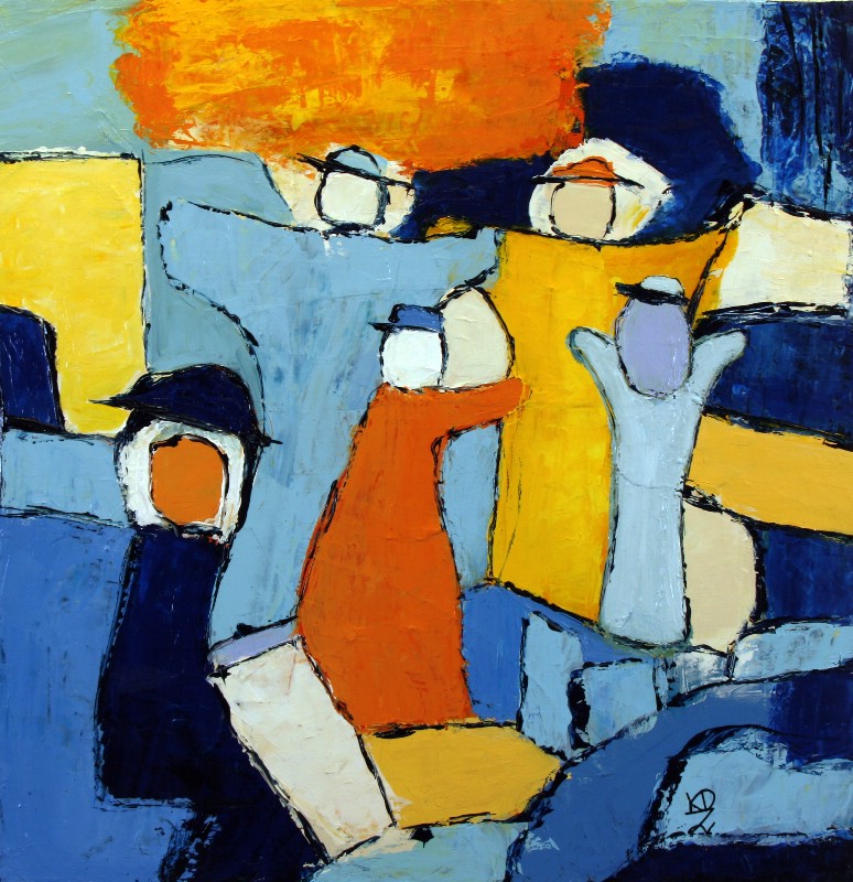 Da bedste fik besøg