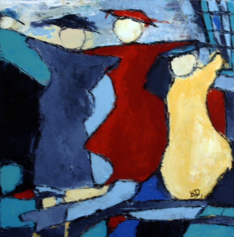 De 3 dansende kvinder