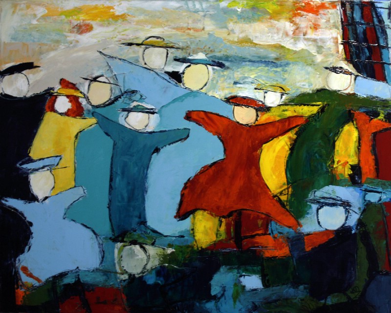 Landsbyens glade indbygger