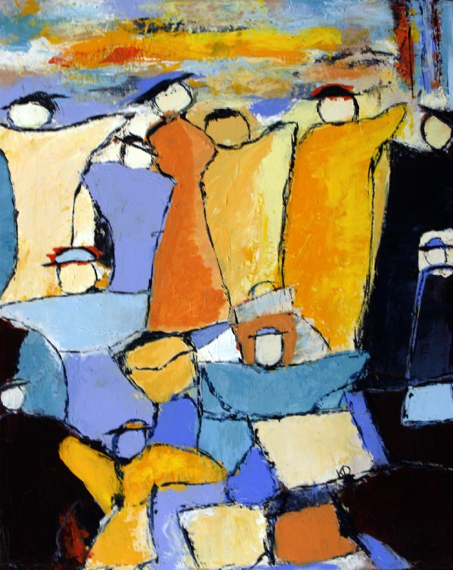 Den kloge mand kom til byen