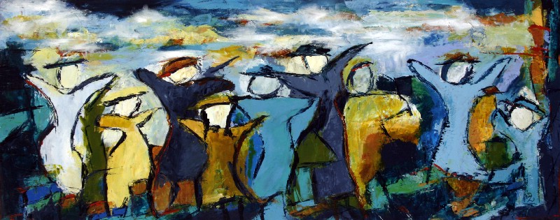 Glædens børn i glædens dans