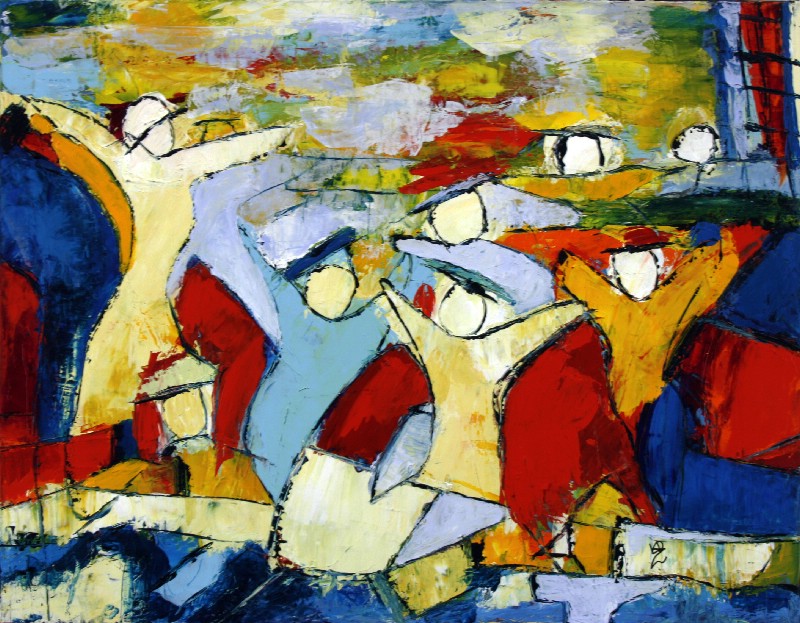 Forårs glade vandre