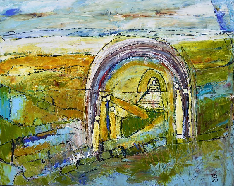 Indgang til det hellige rum