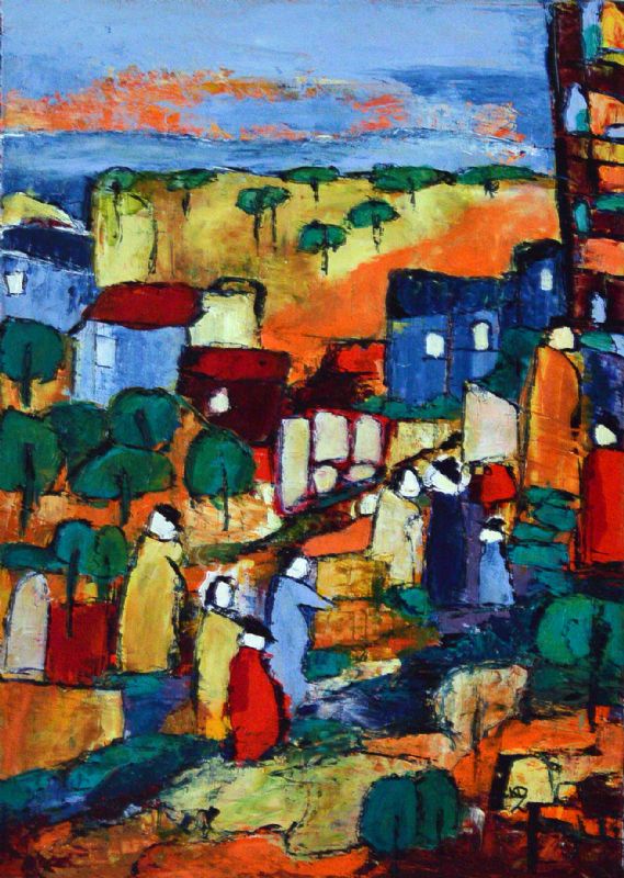 Byens glade indflyttere