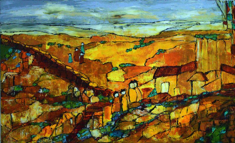 Landsbyen bag klippen