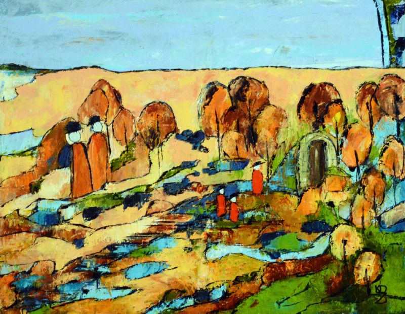 Spirende tid efter regn