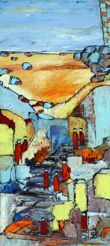 På tur i Coliours gader