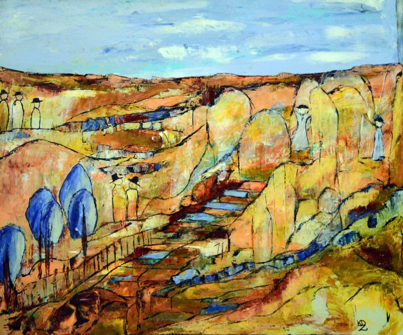 Den forladte by - Opoul-Perilios