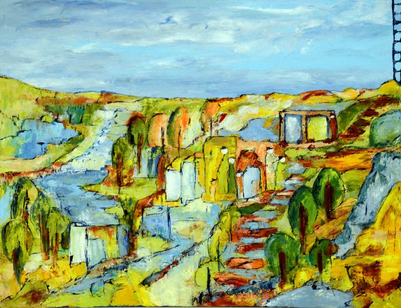 Jeg gik mig over sø og land