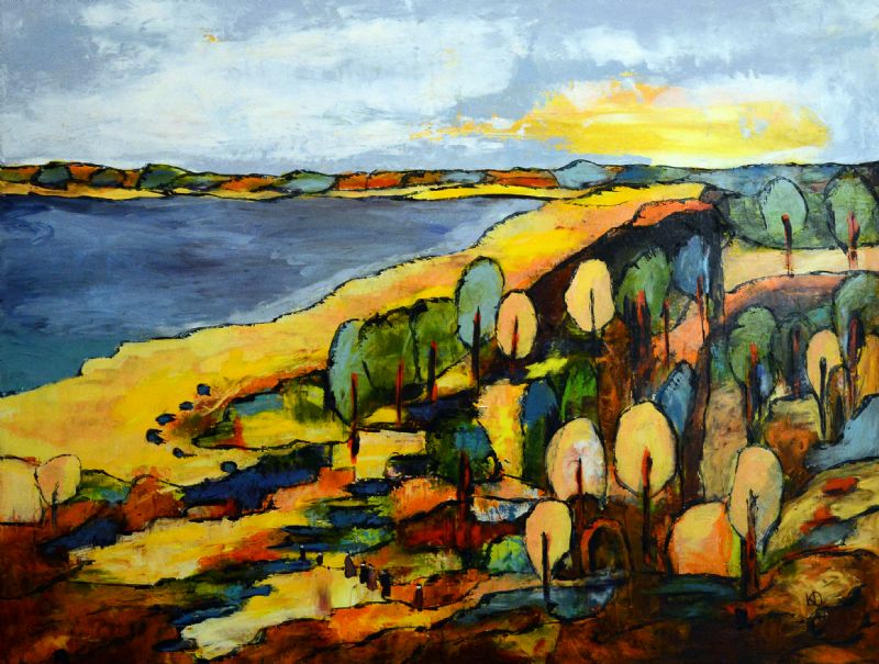 Poppeltræer i blomst