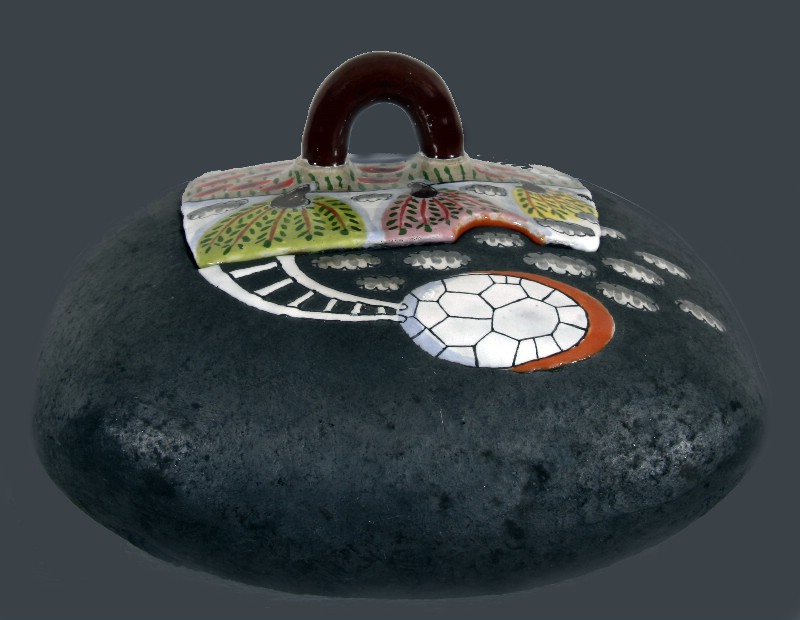 Pillow Box - Rakubrændt keramik