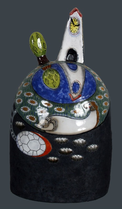 Box With The House And Tree