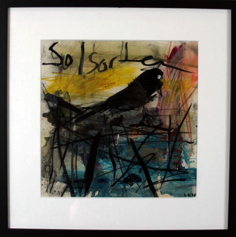 Abstraktion - Malet på papir