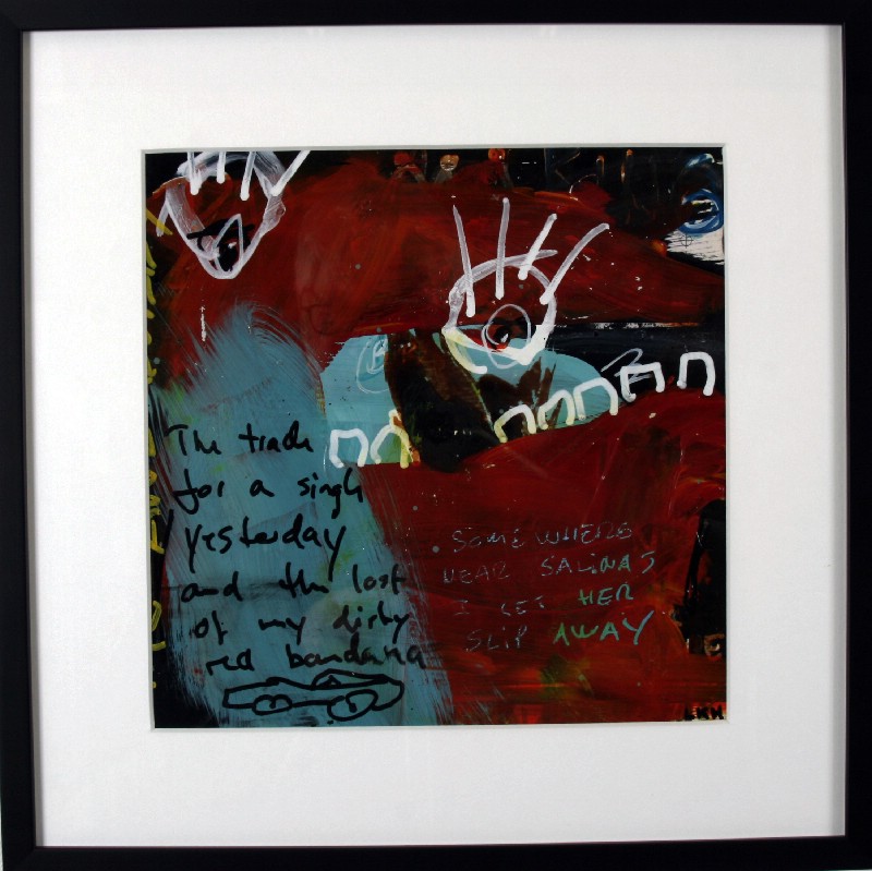 Abstraktion - Malet på papir