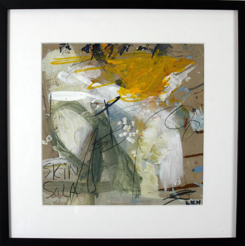 Abstraktion - Malet på papir