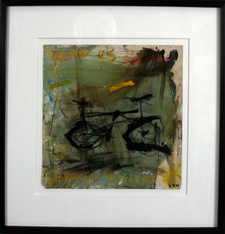 Abstraktion - Malet på papir