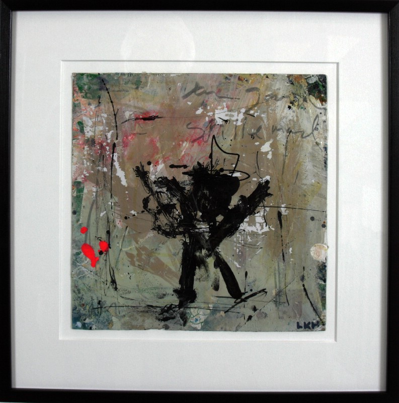 Abstraktion - Malet på papir