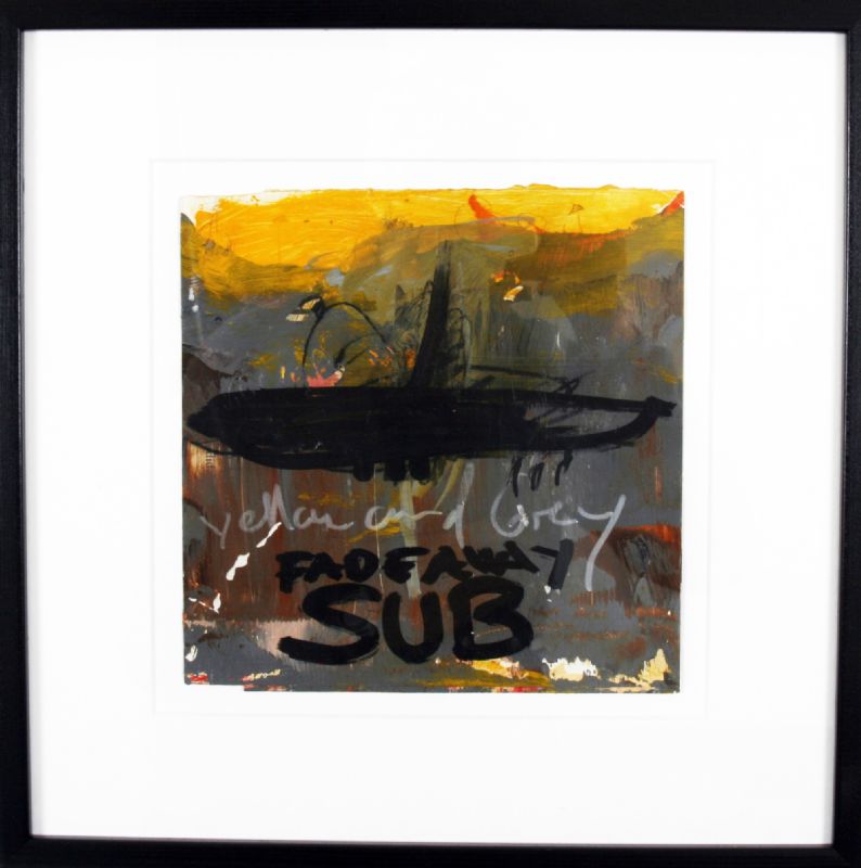 Abstraktion - Malet på papir