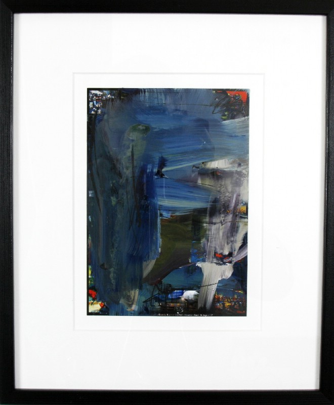 Abstraktion - Malet på papir