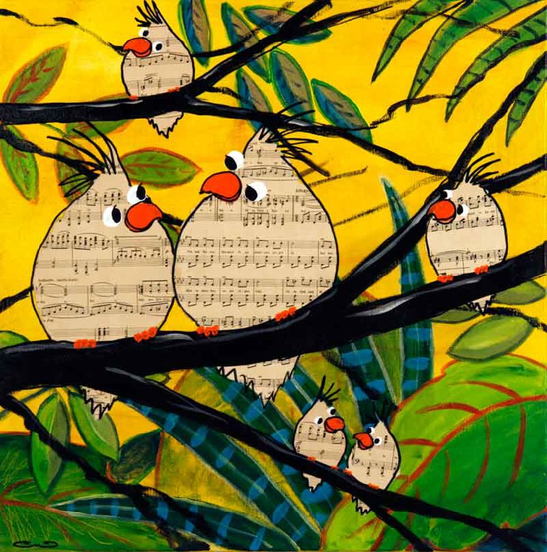 Musikalske fugle