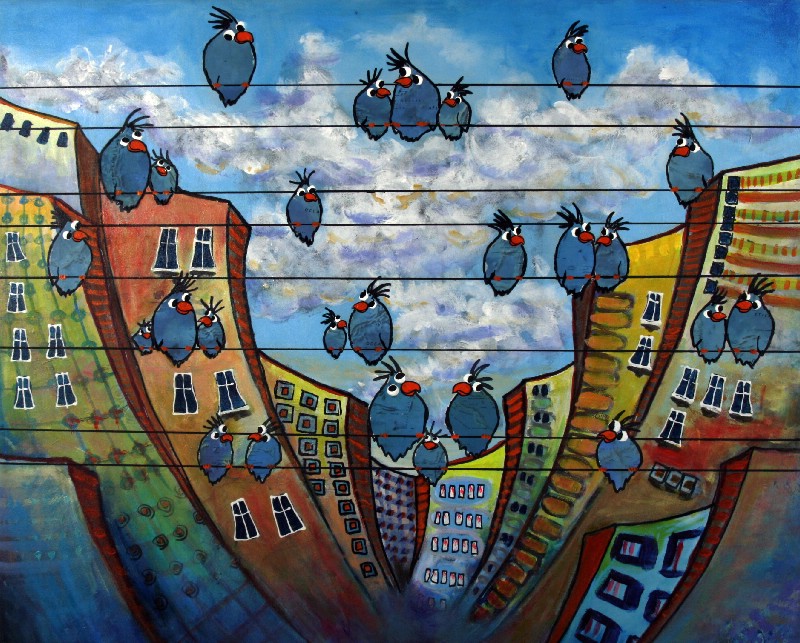 Byen i fugleperspektiv