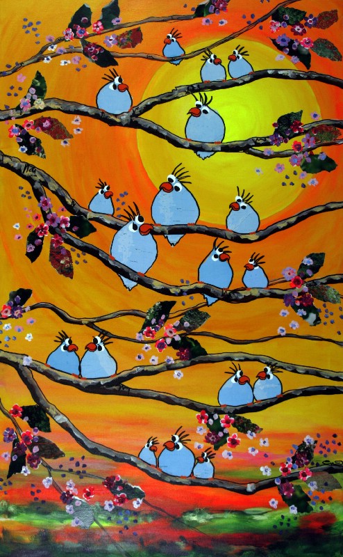 &AElig;bletræets blomster